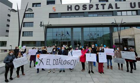 Salamanca Protestas De Trabajadores Sanitarios Que Realizan Guardias