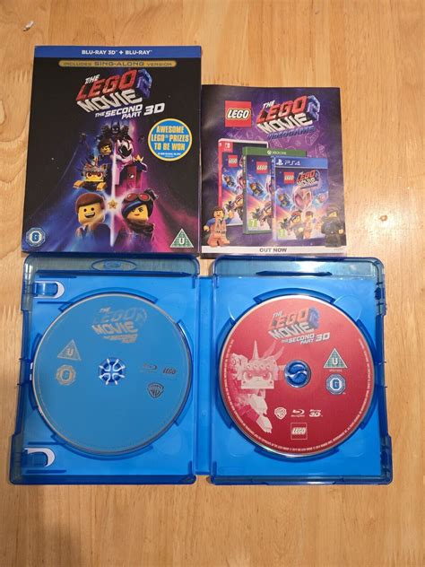 The Lego Movie Blu Ray Ebay