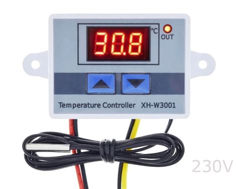 Termostat Elektroniczny Regulator Temperatury XH W3001 230v XH W3001