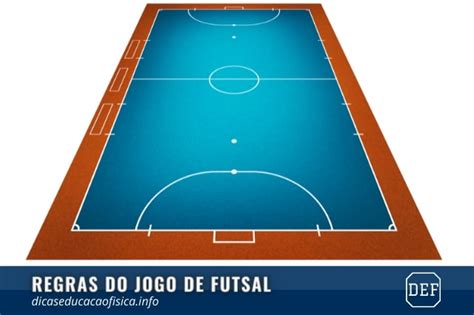 Regras Do Jogo De Futsal Dicas Educa O F Sica