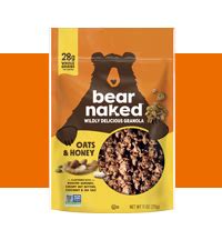 Amazon Bear Naked Granola Bites Vegetarian Gluten Free Snacks Peanut Butter And Honey