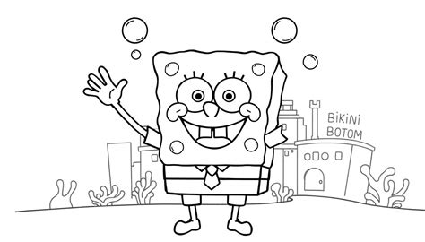 SpongeBob S Bikini Bottom Color Panel Adventure Make Your Own