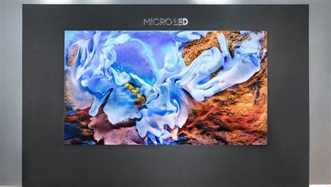 Samsung отложила релиз 89-дюймовых Micro LED-телевизоров