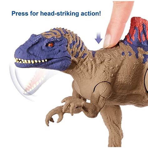 Jurassic World Dual Attack Concavenator Dinosaurs In Medium Size With