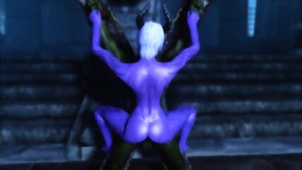 Lustful Bitch Monster Cock Sex Machine