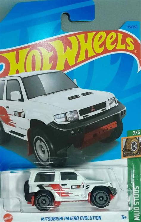 Hot Wheels Mud Studs Mitsubishi Pajero Evolution Universo Hot Wheels