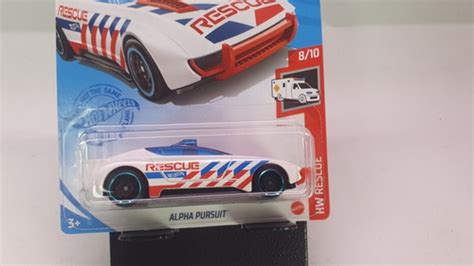 Hot Wheels Alpha Pursuit Hw Rescue Resgate Lote P Mercadolivre