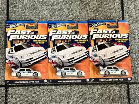 Hot Wheels Fast And Furious Hw Decades Of Fast Volkswagen Jetta Mk Eur Picclick It