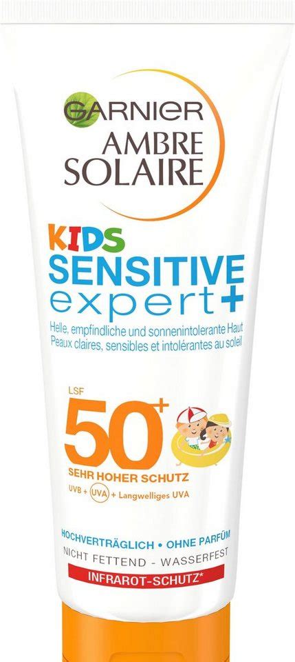 Garnier, »Ambre Solaire Kids Sensitive Expert LSF 50+«, Sonnencreme ...