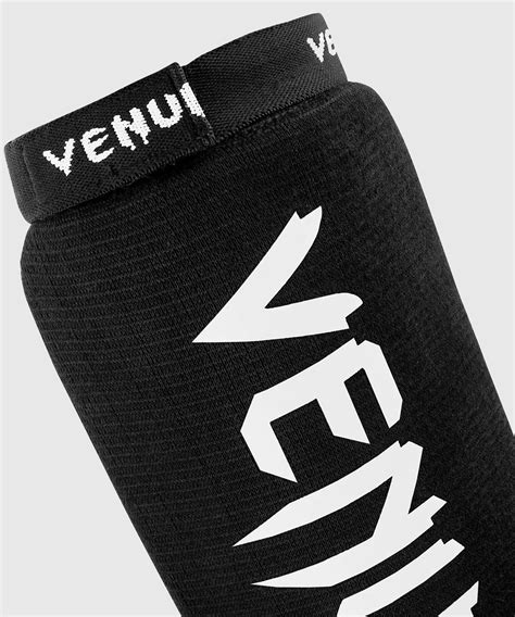Venum Kontact Shin Guards Without Foot - Black - Venum Asia