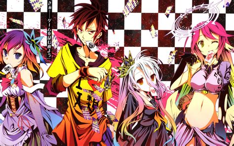 Image No Game No Life Stephanie Dora Sora Shiro Jibril Wallpaper