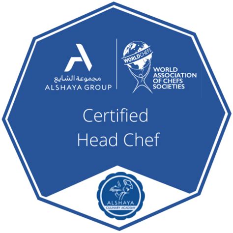 Certified Head Chef Credly