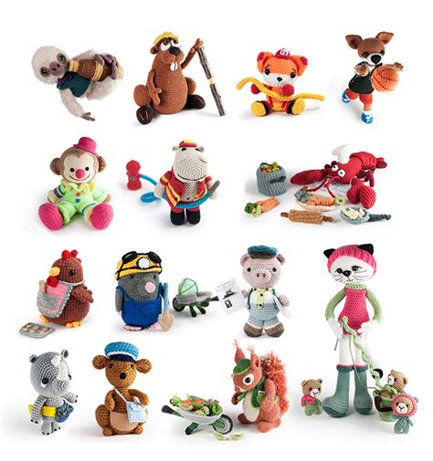 Meteoorbooks.com | Amigurumi Animals at Work