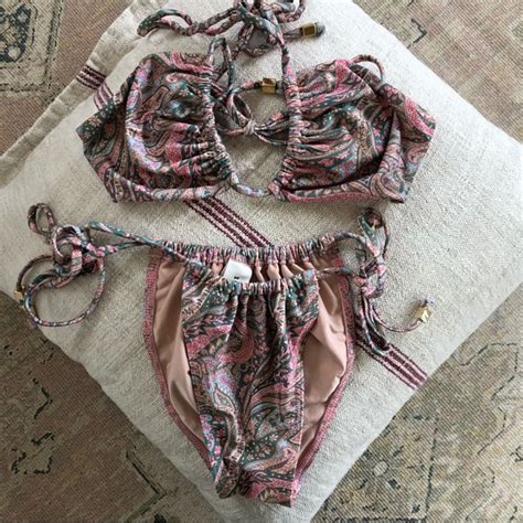 Suboo Swim Swim Suboo Swim Paisley Lennon Rouched Bikini Bottoms And Top Poshmark