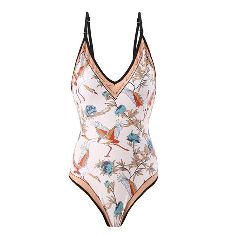 Charmgo Bikini Sets For Women Clearance Women S Retro Fashion V Neck Swimsuit With Beach Cover