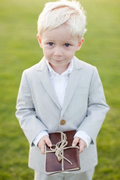 cute ideas   ring bearer bridalguide