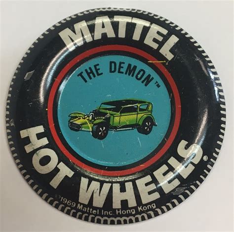 Vintage Mattel Redline Era Hot Wheels Buttons Etsy