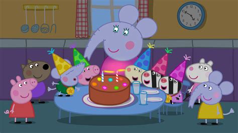 Peppa Pig En Inglés Edmond Elephants Birthday Rtve Play