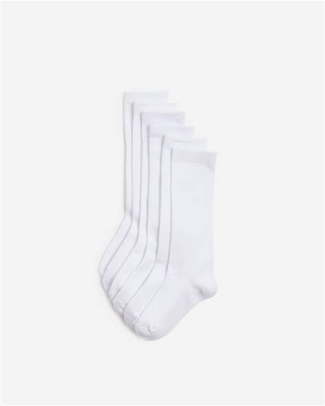 School Qtr Crew Sock 6 Pack | Target Australia