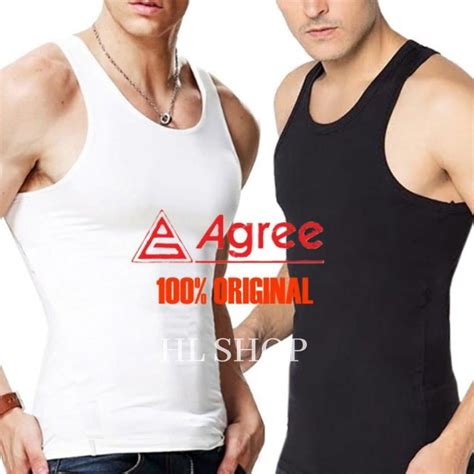 Jual Kaos Dalam Pria Agree Singlet Cowok Shopee Indonesia