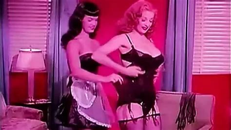 Bettie Page Sleepy Striptease Vintage S Stockings Retro Porn Xhamster
