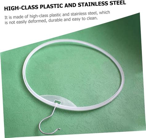 YARNOW piezas de colgador de bikini redondo blanco trajes de baño para mujer perchero de ropa