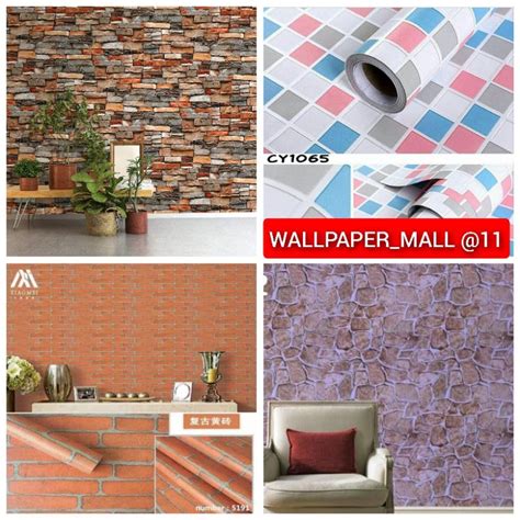 Jual Sticker Dinding Kamar Mandi Wallpaper Dinding Kamar Mandi Anti Air