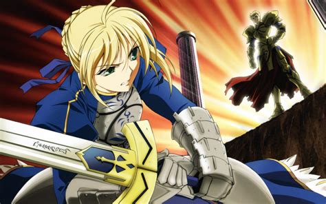 Download Wallpapers Fate Stay Night Fate Zero Gilgamesh Saber Anime