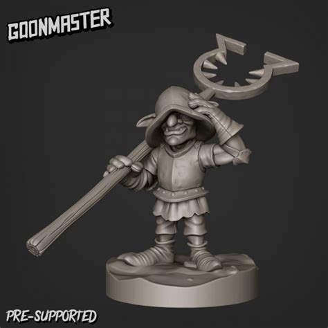 D Printable Goblin Spearman By Goon Master