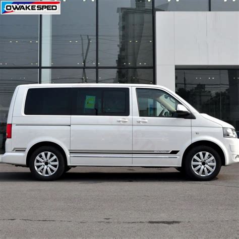 Для Volkswagen Multivan T5 T6 California Edition Авто Боковая юбка в ...