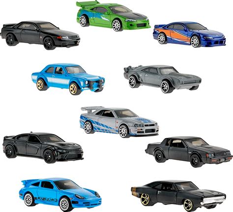 Hot Wheels HNT21 Szybcy i Wściekli Samochodziki 10 pak worldtoys pl