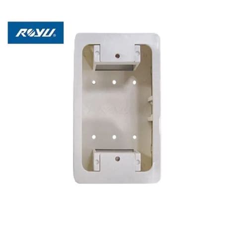 Royu Pvc Surface Type Utility Box White Lazada Ph