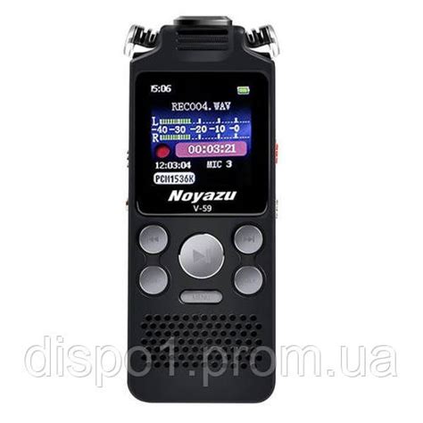 Диктофон для записи разговоров цифровой Noyazu V59 8 ГБ памяти (100088 ...