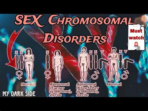 Sex Chromosomal DisordersClass NCERT Biology Human Sex Chromosomal Abnormalities My Dark