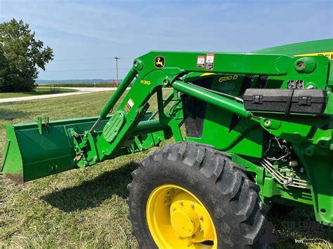 2014 John Deere 6130d Mfwd Tractor W Loader Bigiron Auctions