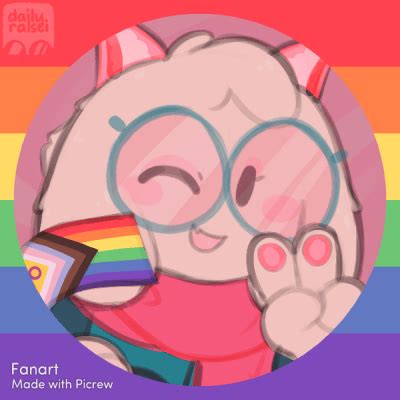 Lgbtq Pride Ralsei Icons Picrew