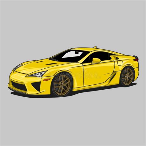 Lexus Lfa Stock Vector Illustration Of Sport Automotive 278118461