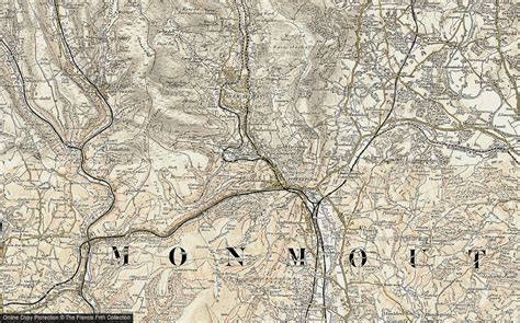 Old Maps Of Pontnewynydd Gwent Francis Frith
