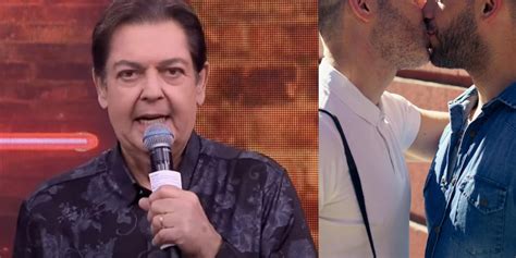 Galã vai ao Faustão se assume gay e expõe marido de anos