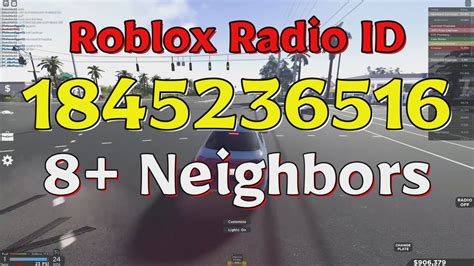 Neighbors Roblox Radio Codes IDs YouTube