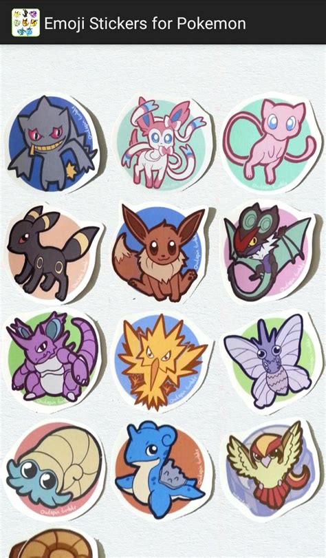 Emoji Stickers for Pokemon APK for Android Download