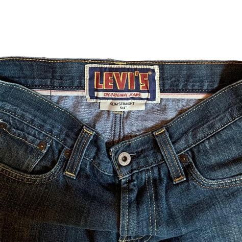 Levis Jeans Slim Straight 514 Super Comfortable Depop
