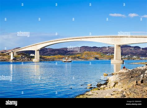 The Skye Bridge Connecting The Scottish Mainland With The Isle Of Skye