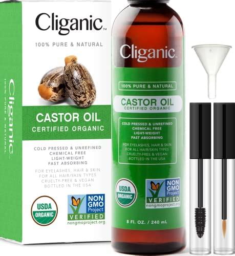 Sky Organics Organic Castor Oil 100 Pure Hexane Free