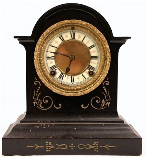 Ansonia Clock Co Mantle Clock Pat June 18 1882 Lot 53373