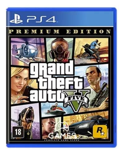 Grand Theft Auto V Premium Edition Gta 5 Ps4 Português