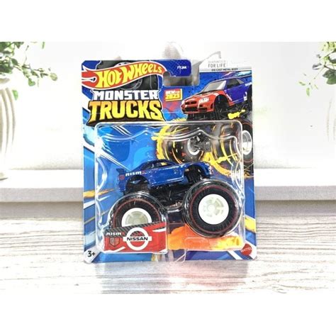 Hotwheels Monster Trucks Nissan Nismo R Gtr Th Treasure Hunt Hot Wheels Shopee Malaysia