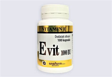 Vitamin E 100IU 100 kapsula - Apotekamo