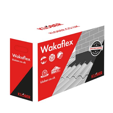 Klober Wakaflex Abutment Flashing 180mm X 5m Lead Grey The Roof Shop