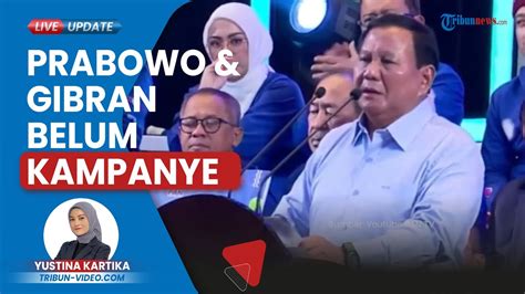 Capres Prabowo Belum Mulai Kampanye Di Hari Kedua Masih Ngantor